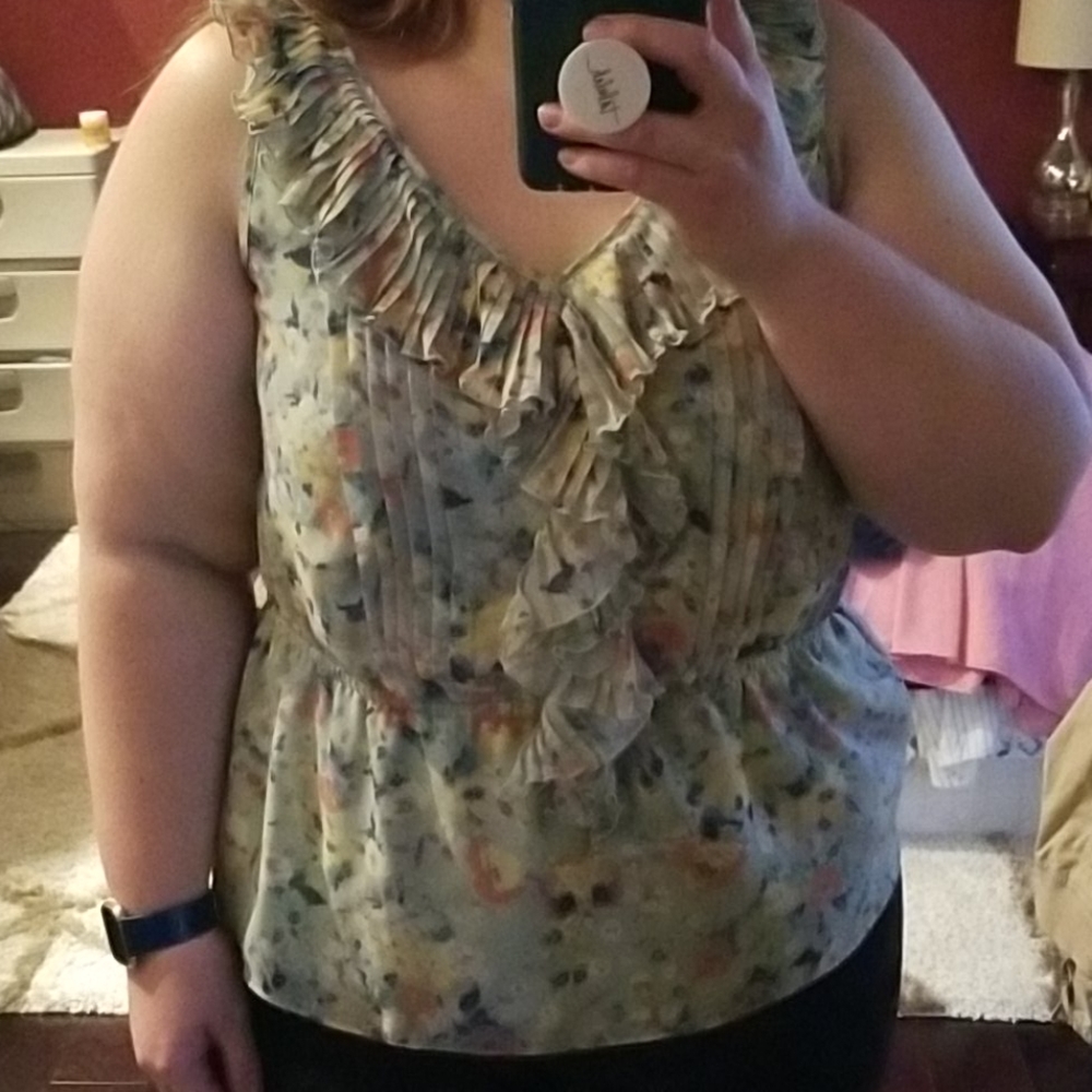 Floral blouse